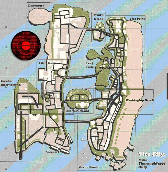 GTA Vice City hidden packages locations